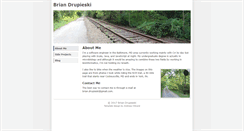 Desktop Screenshot of briandrupieski.com